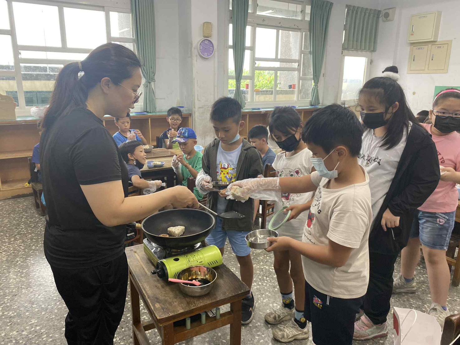 煎飯糰