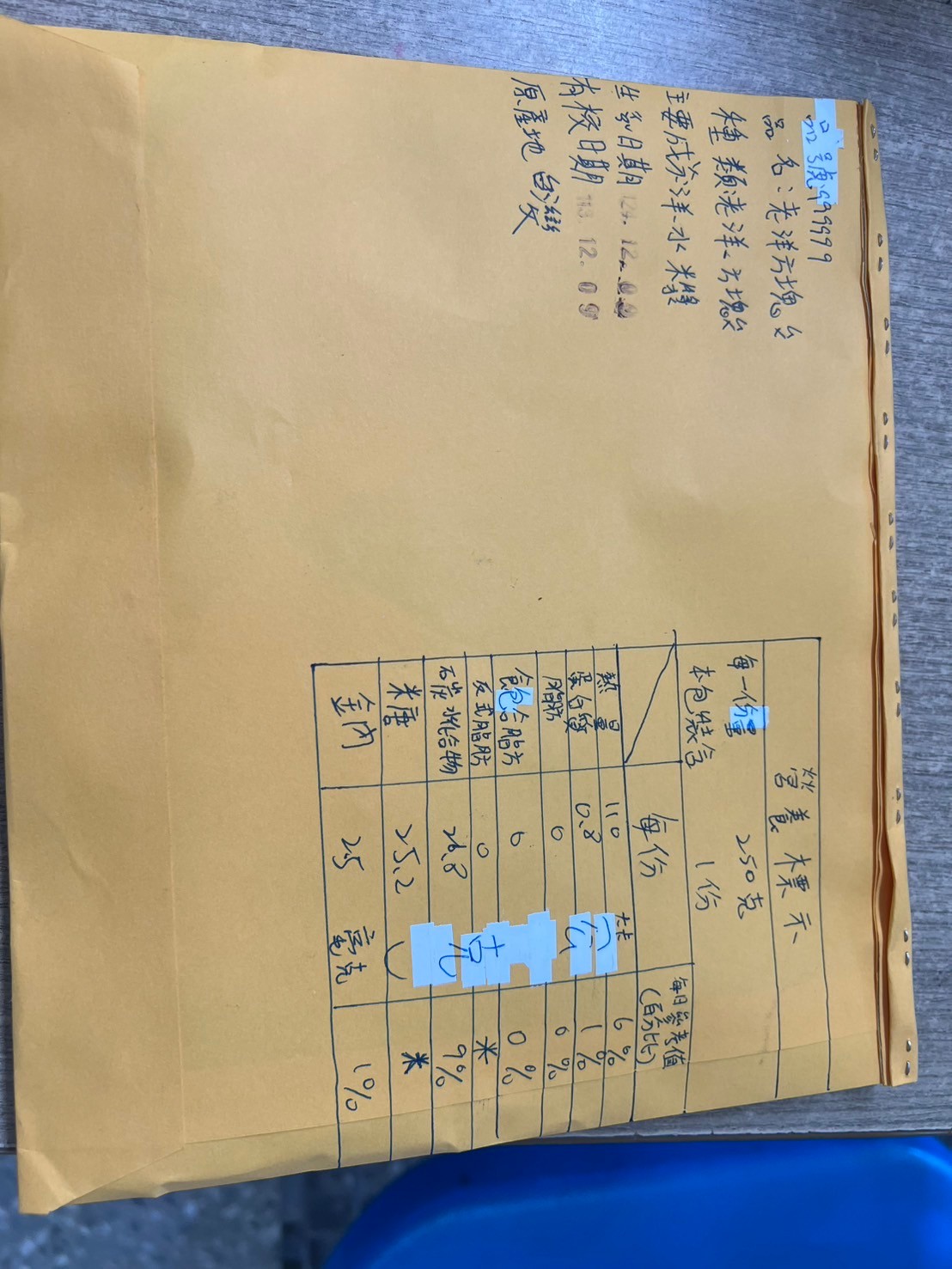 設計營養標示