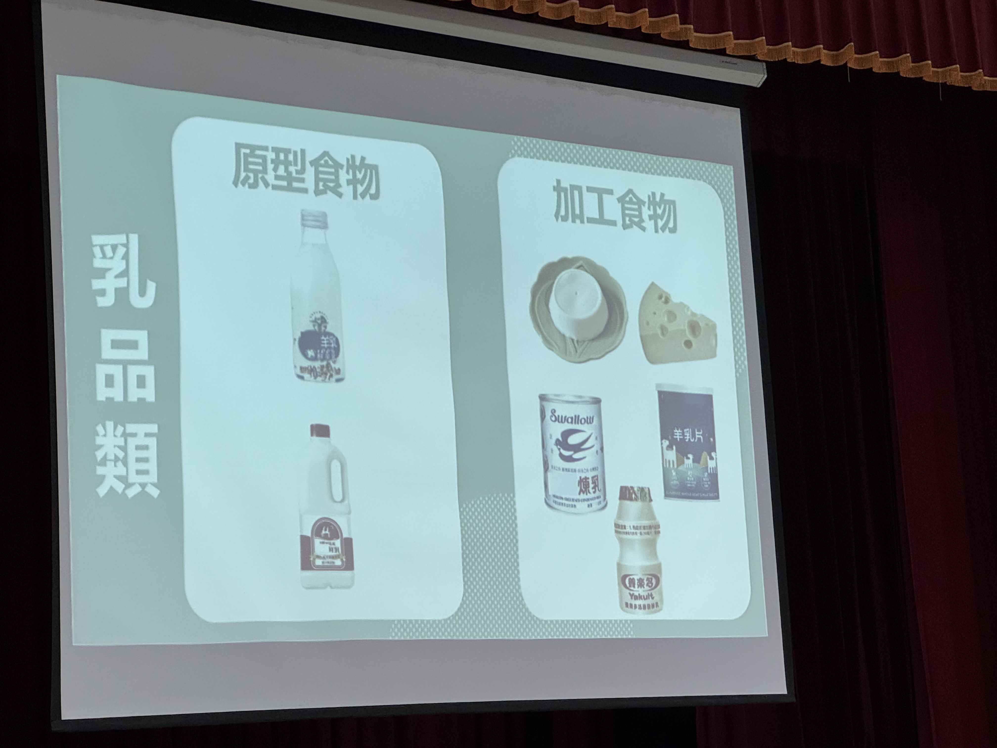 認識原型食物與加工食物